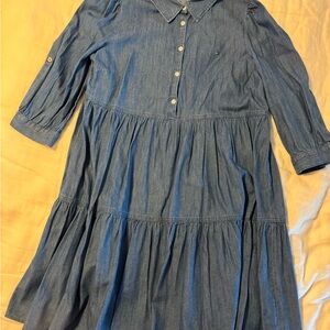 Tommy Hilfiger Blue Denim Dress